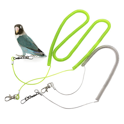Transparente grüne Vögel, die Seil-umfaßtes Stahldraht-Vogel-Erweiterungssicherheits-Plastikseil fliegen