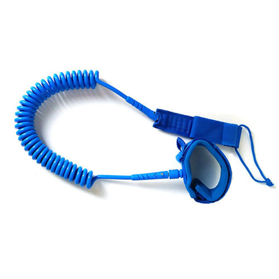 Kundenspezifische blaue TPU elastische lange Ausdehnung 3M der Kajak-Paddel-Leinen-70CM