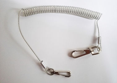 Pantone-Farbdrahtring Lanyard Plastic Hook String Loop mit zwei Enden