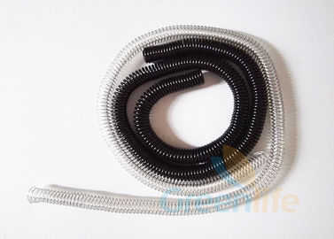 Versehentliches Verlust-Zurückhalten-Ropes lange Schraubenfeder Preven schwarze/klare Farbe