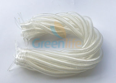 Klares einziehbares Sicherheits-Kabel-zeichnet dehnbare aufgerollte Abzugsleinen-Seil-Sicherheit kundenspezifische Länge