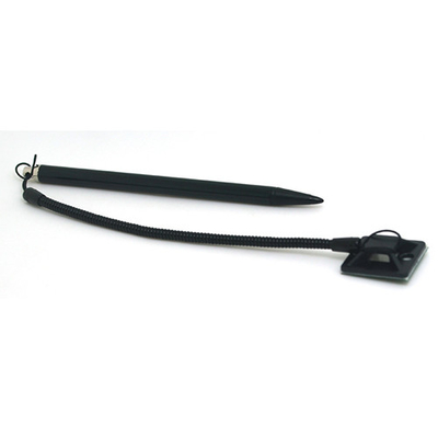 Schwarze gewundene Spulen-Plastikleine 13CM Tablet-Widerstand-Pen Accessory Stylus Tether Cords
